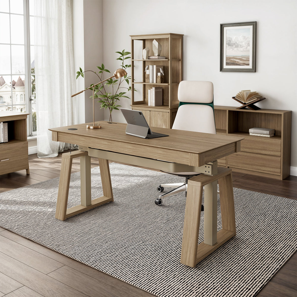 Ark EL Executive Standing Desk (60"x26")