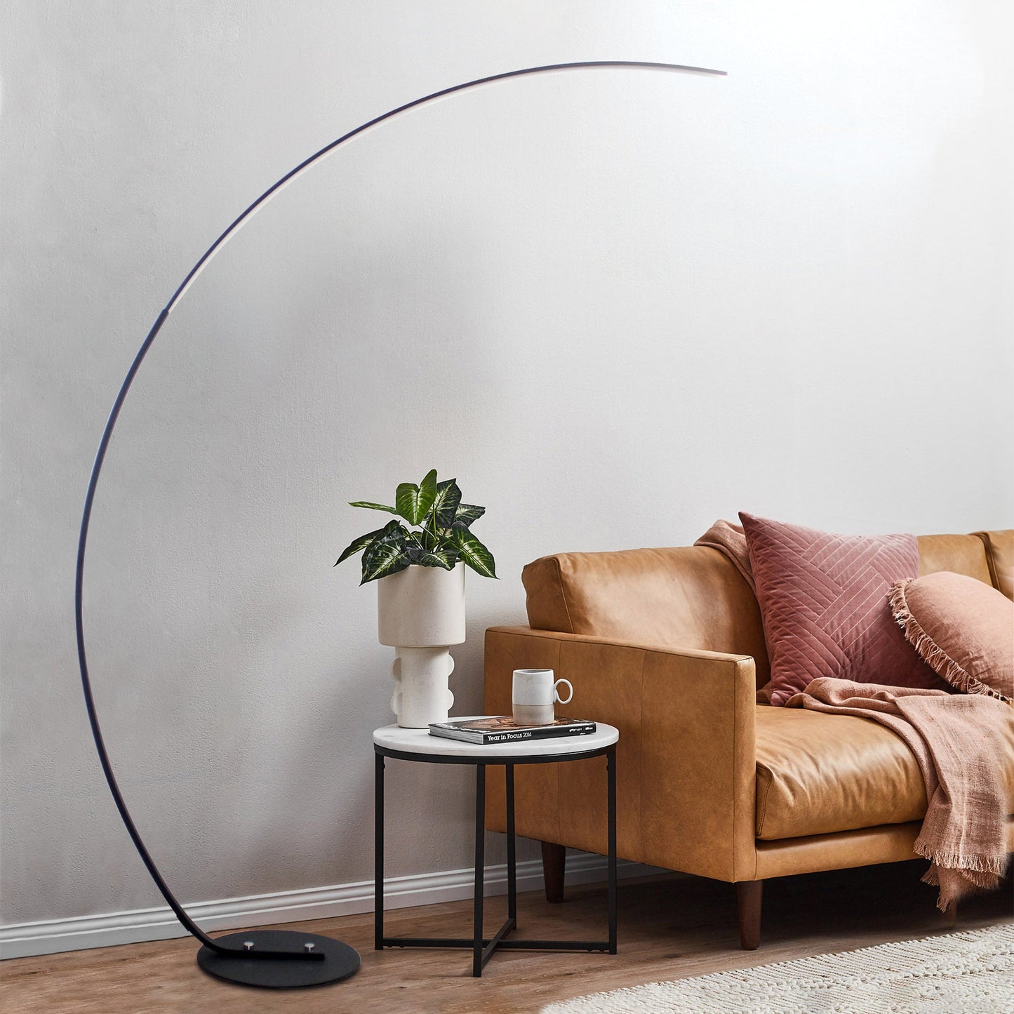 RGBW Modern Curve Floor Lamp - Dailygems