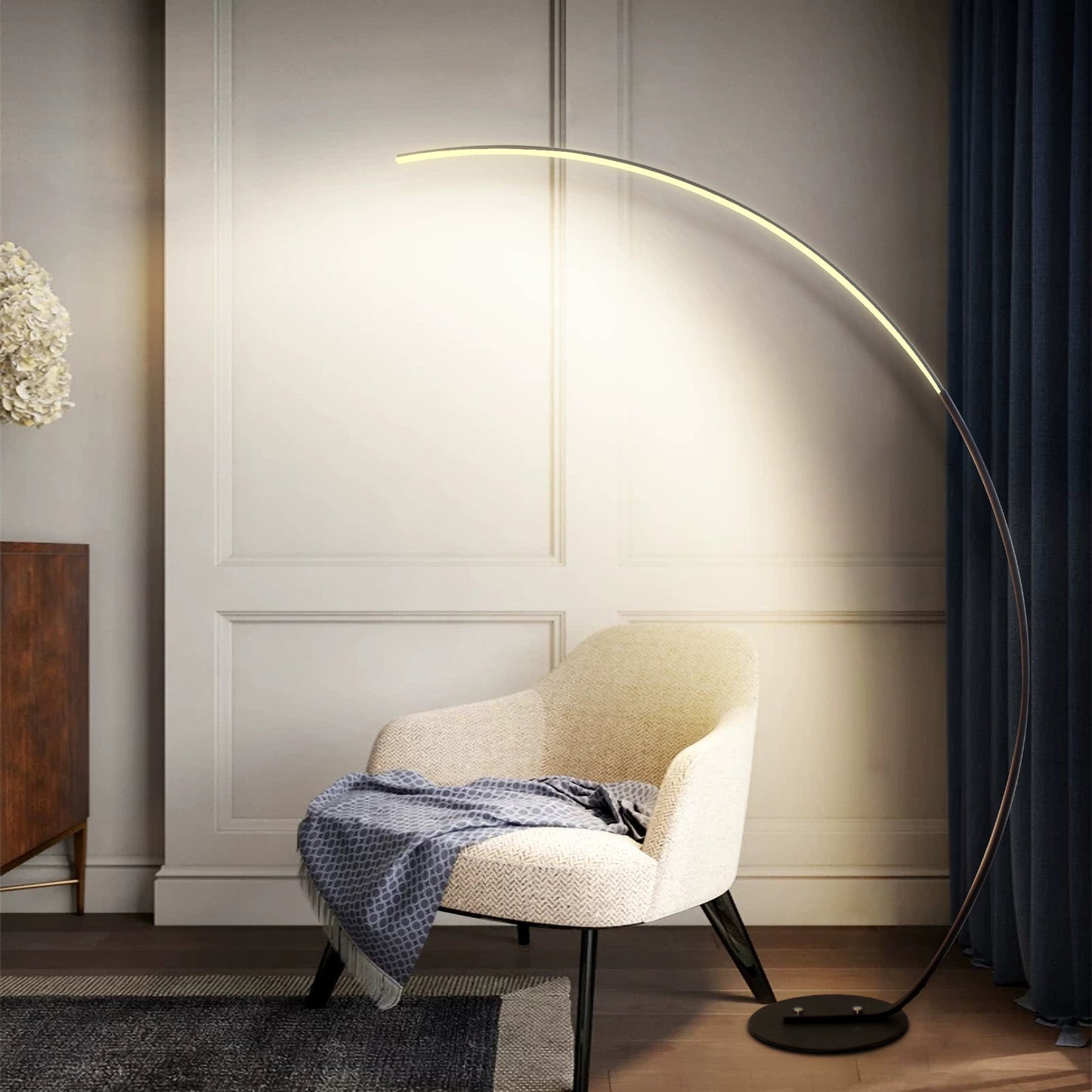 RGBW Modern Curve Floor Lamp - Dailygems