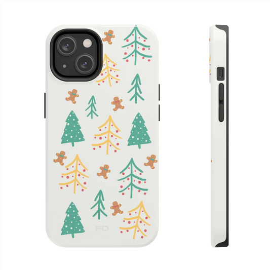 Christmas Tree's Tough Case for iPhone with Wireless Charging