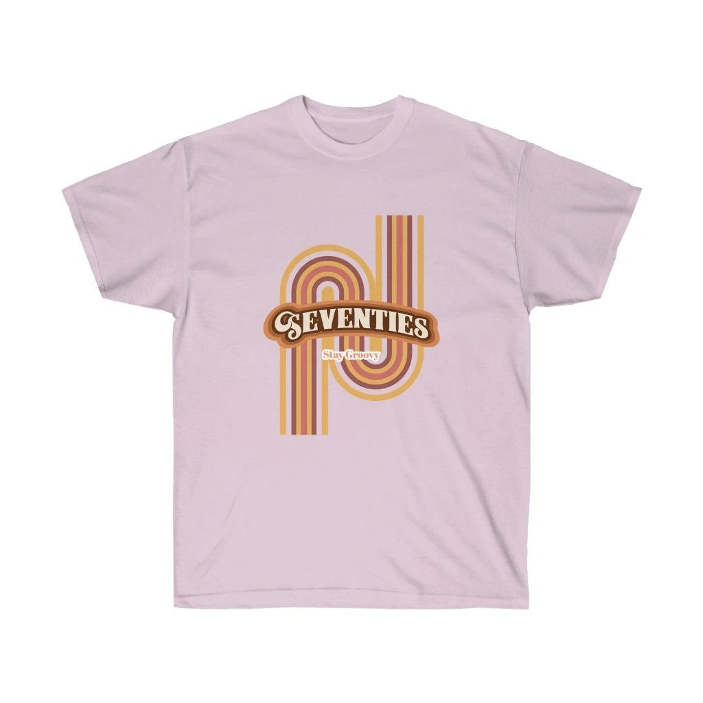 Retro 70's Cotton T-Shirt