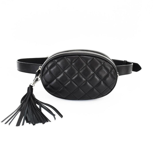 Quilted Faux Leather Fanny Pack